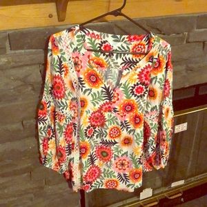 Crown and Ivy floral print